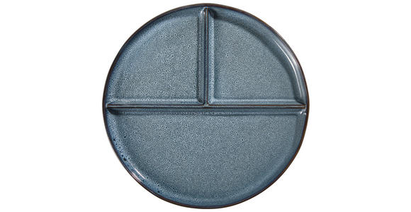 GRILLTELLER New Country  27,7 cm   - Blau, Trend, Keramik (27,7cm) - Landscape