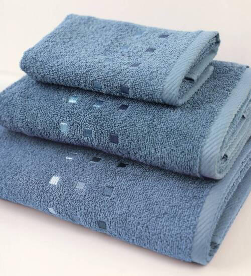 OSUŠKA DO SPRCHY, 70/140 cm, modrá - modrá, Konvenční, textil (70/140cm) - Esposa