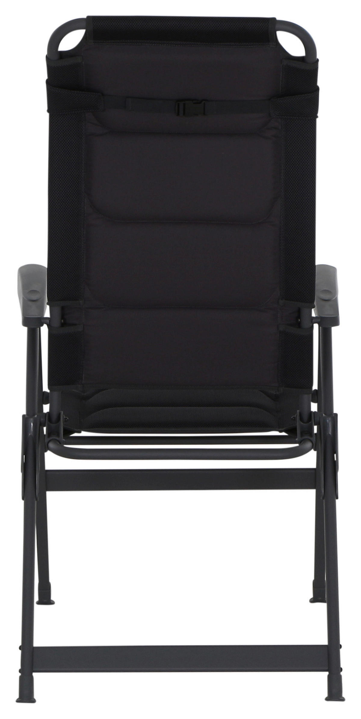 CAMPINGSESSEL - Anthrazit, KONVENTIONELL, Textil/Metall (61/121/76cm) - Siena Garden