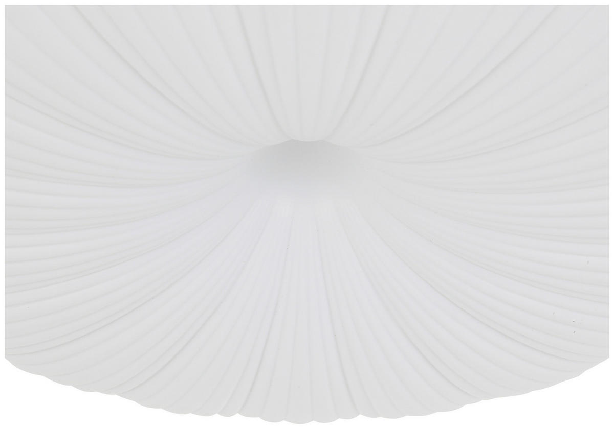 DECKENLEUCHTE  52/10 cm    - Weiß, Design, Kunststoff/Metall (52/10cm) - Collet's Monde