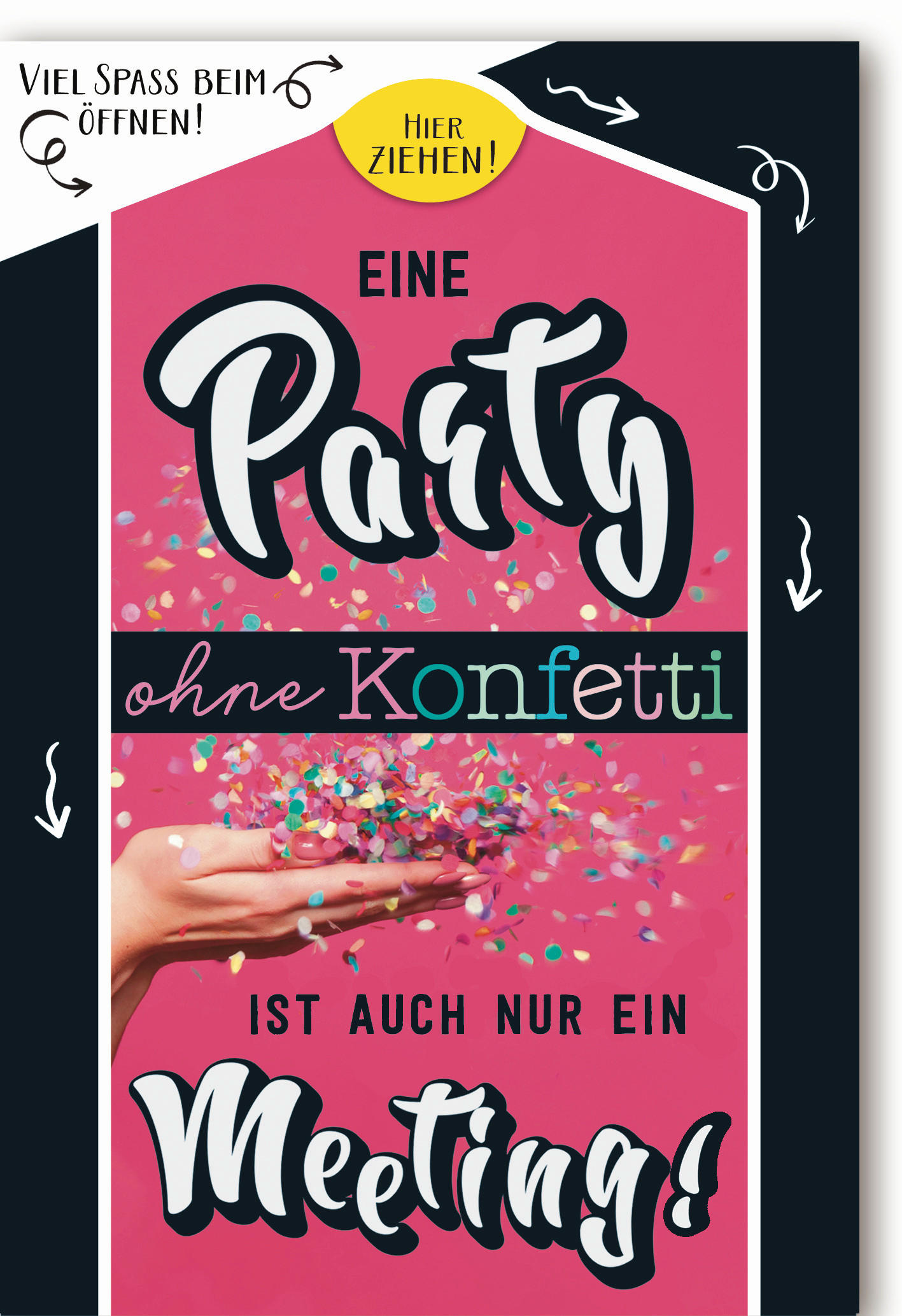 GLÜCKWUNSCHKARTE    - Basics, Karton (11,5/17/0,1cm)