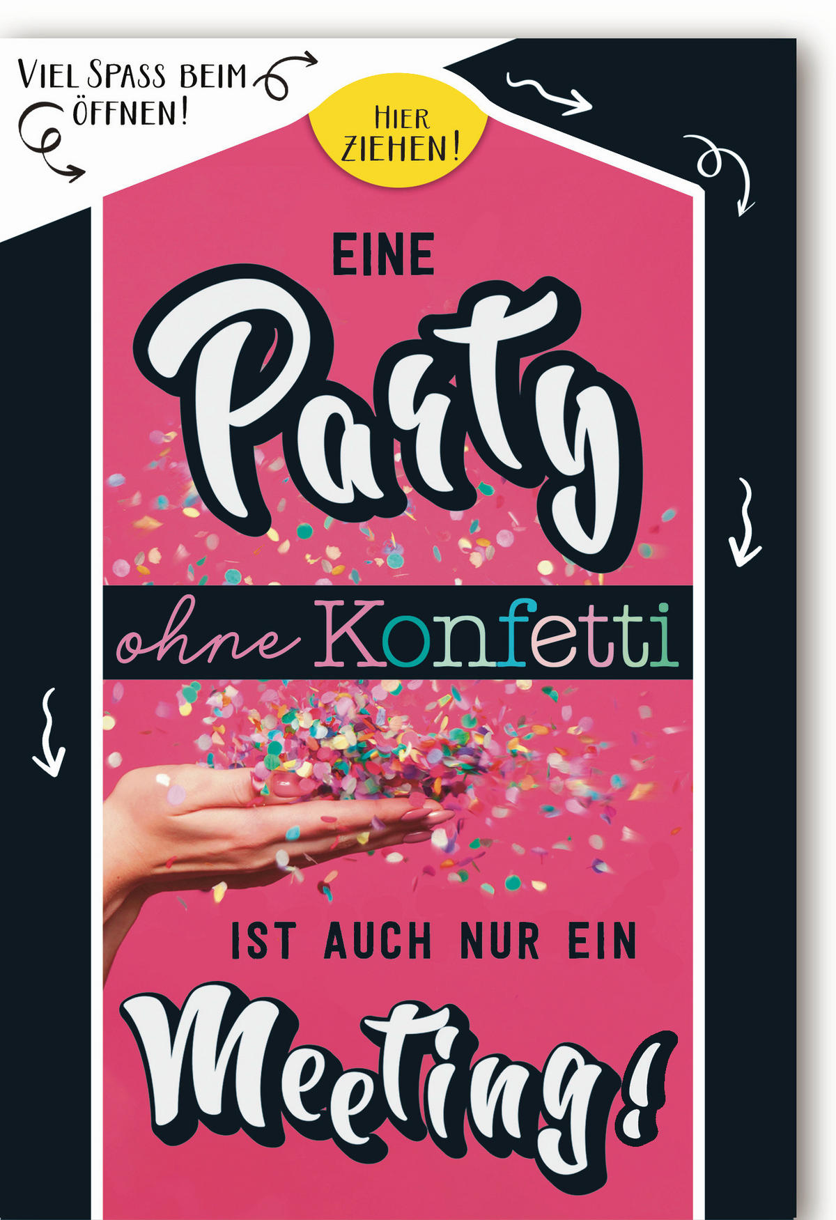 GLÜCKWUNSCHKARTE    - Basics, Karton (11,5/17/0,1cm)