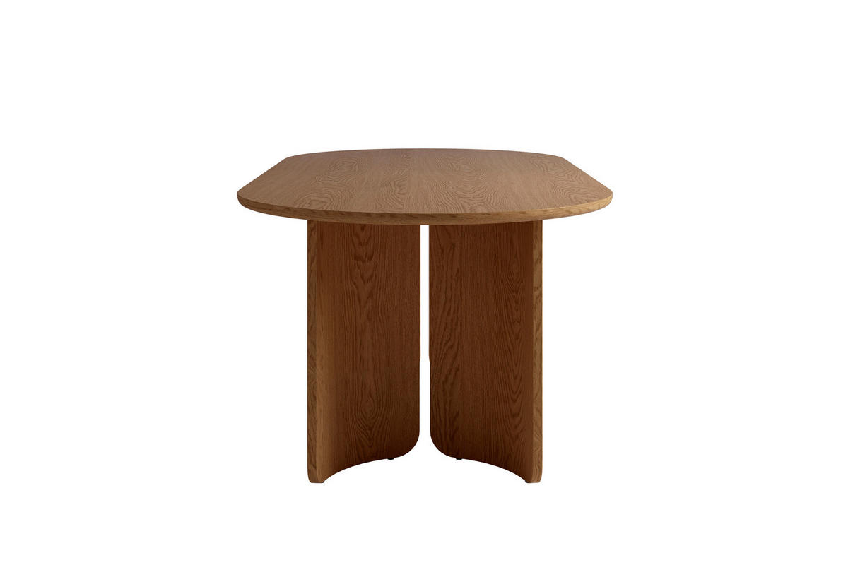 ESSTISCH 200/100/76 cm Echtholz, Nachbildung  Holzwerkstoff Eichefarben  - Eichefarben, MODERN, Holzwerkstoff (200/100/76cm) - Schöner Wohnen