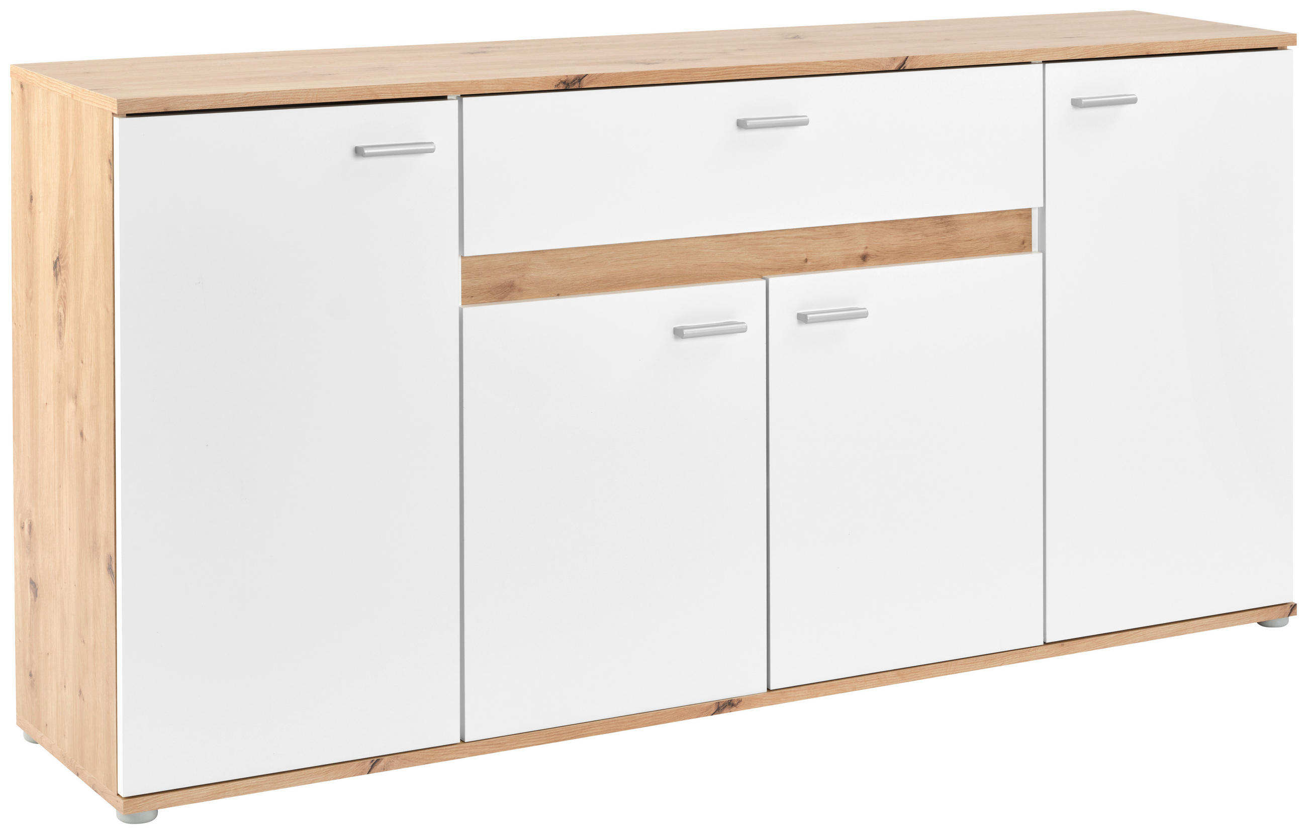 Kommode 160cm Carmen Artisan/Weiß