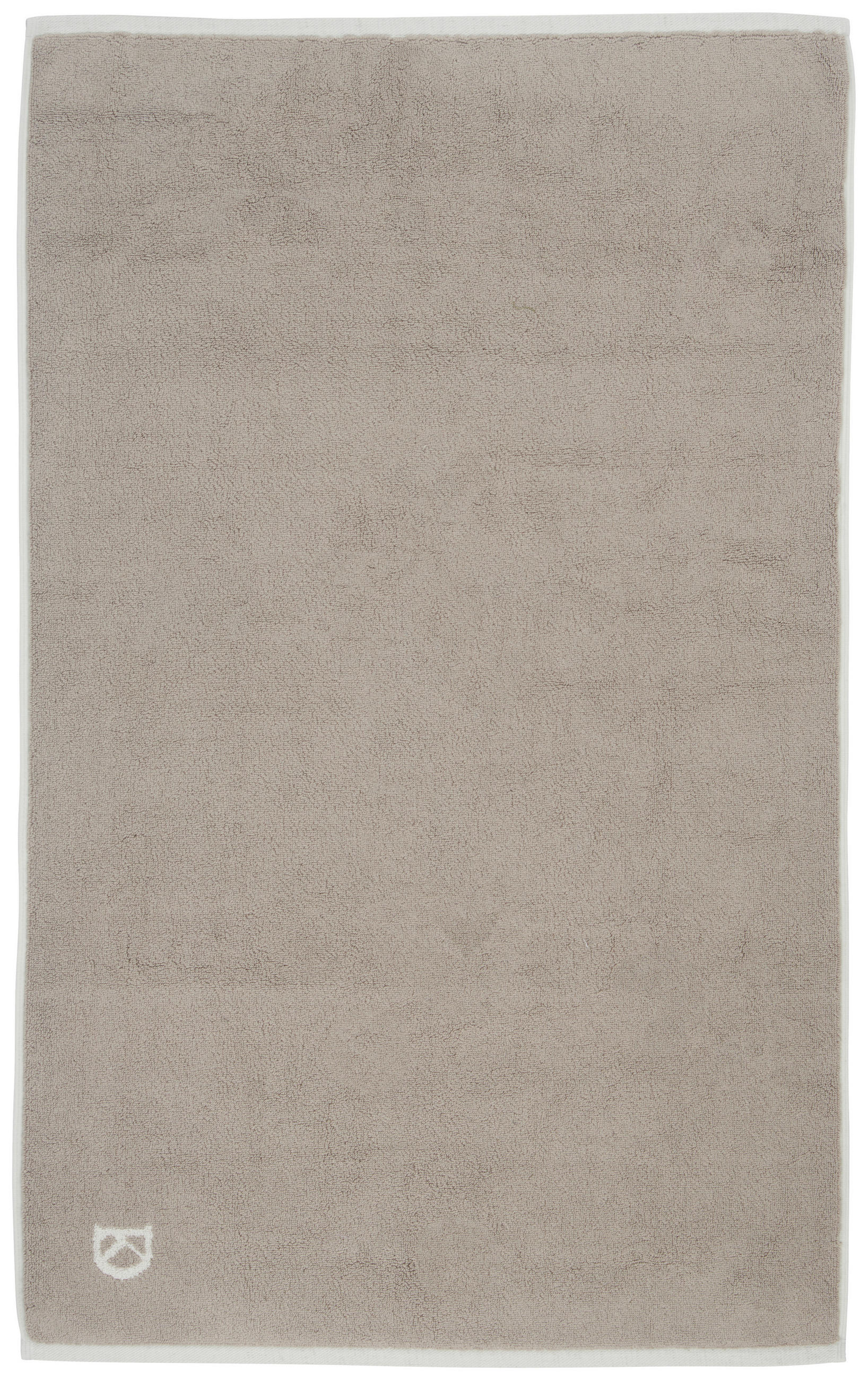 BADEMATTE Weiß, Beige 60/100 cm  - Beige/Weiß, Basics, Textil (60/100cm) - Dieter Knoll