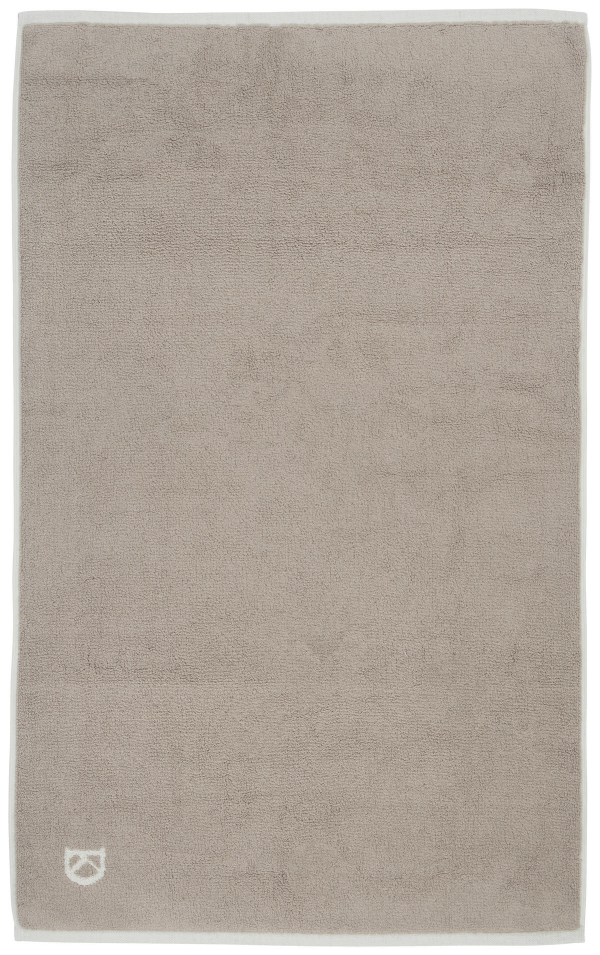 BADEMATTE BASIC Weiß, Beige 60/100 cm  - Beige/Weiß, Basics, Textil (60/100cm) - Dieter Knoll