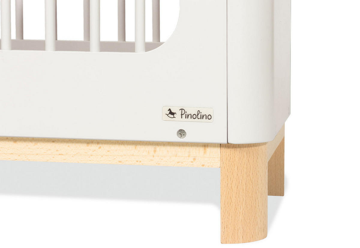 PUPPENBETT - Beige/Naturfarben, Basics, Holz (50/26/34cm) - Pinolino