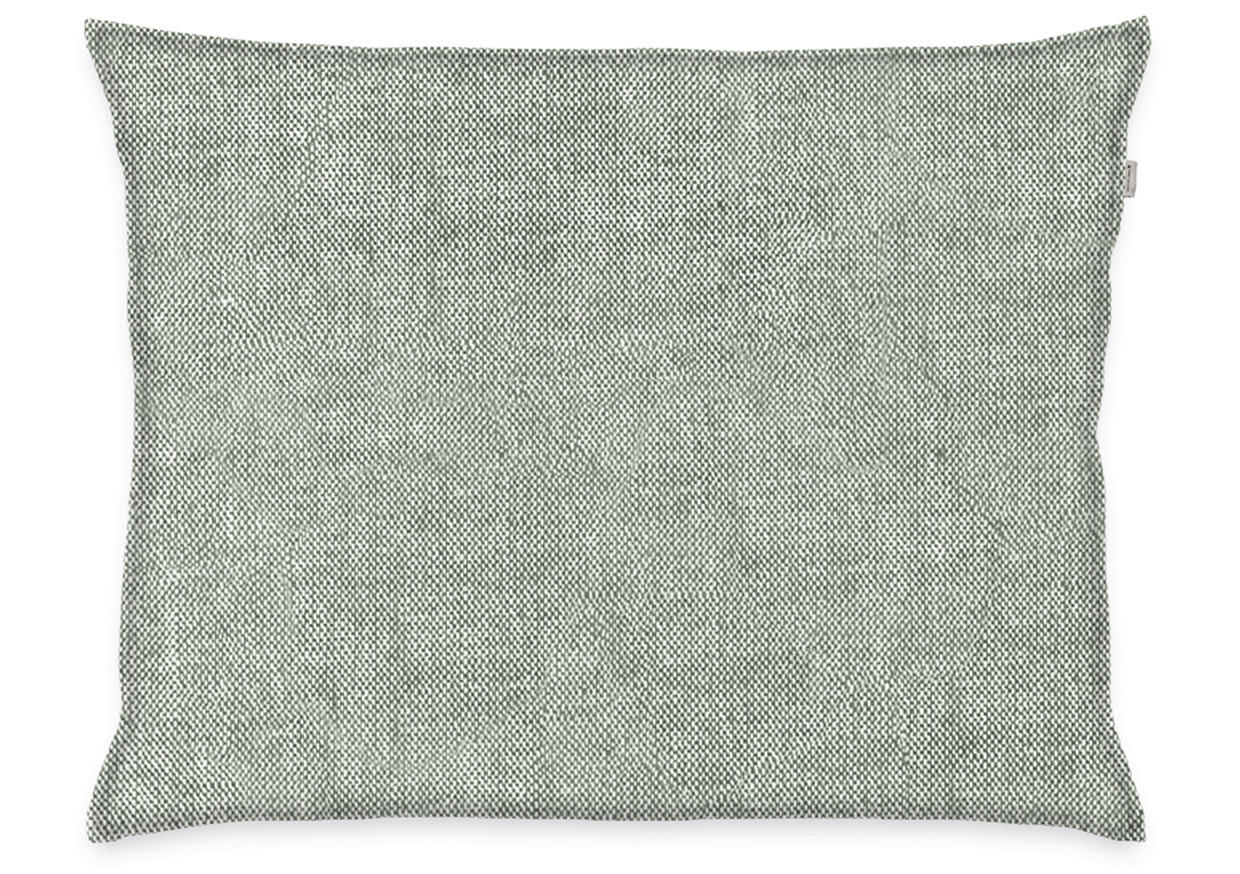 BETTWÄSCHE Tom Tailor Melange Bettwäsche mit Stehsaum Renforcé 140/200 cm  - Hellgrün, Basics, Textil (140/200cm) - Herding