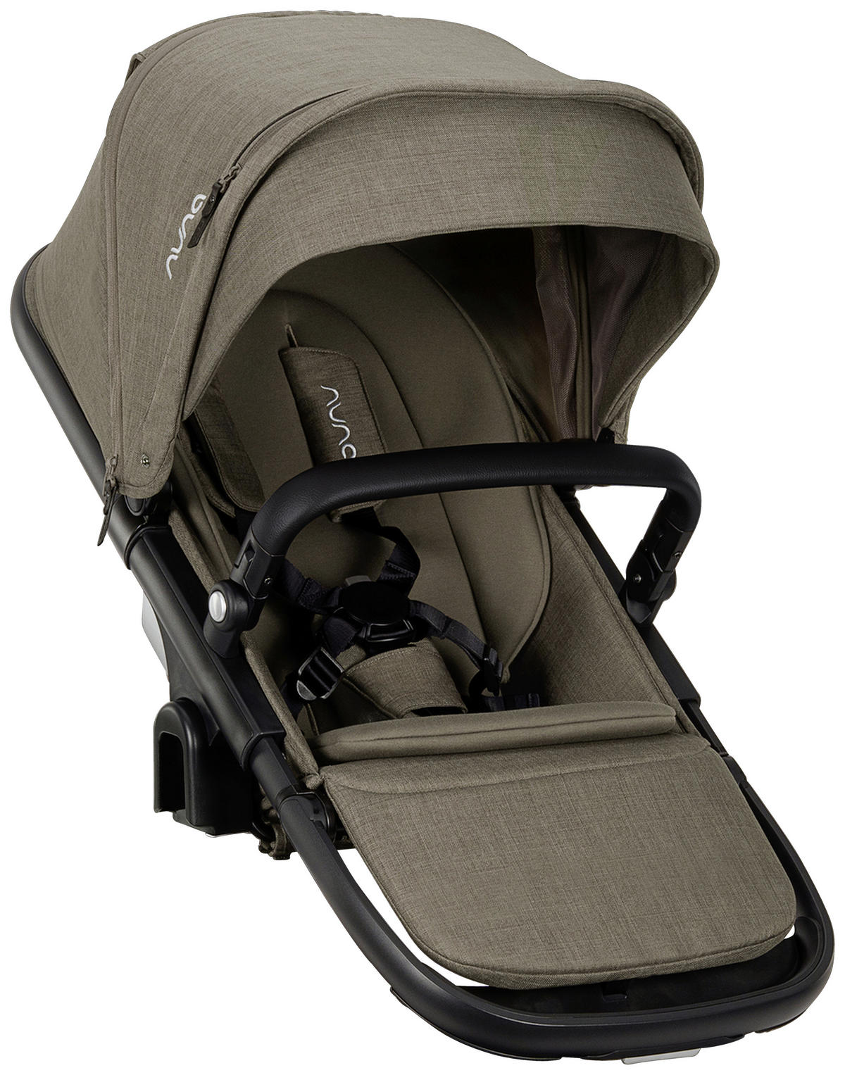 GESCHWISTERWAGEN Demi next  - Schwarz, Basics, Metall (63/123/83cm) - Nuna
