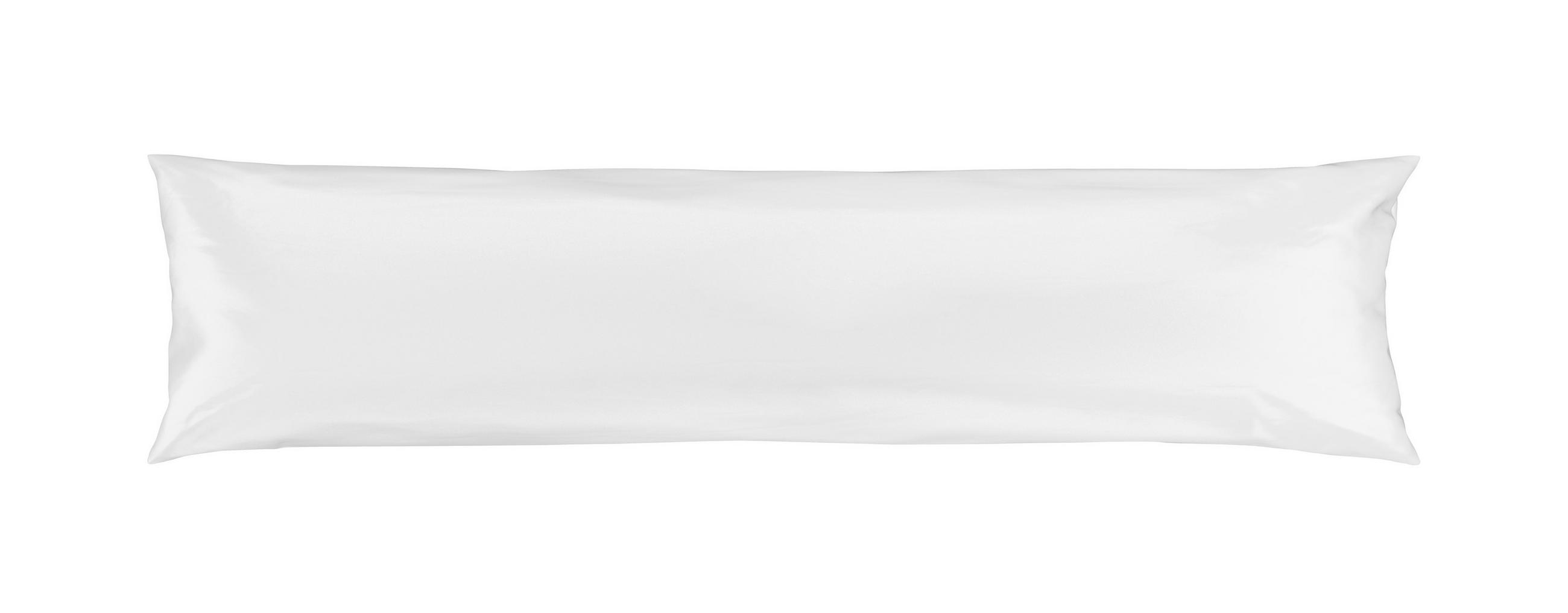 SEITENSCHLÄFERKISSENBEZUG 40/140 cm  - Weiß, KONVENTIONELL, Textil (40/140cm) - Novel