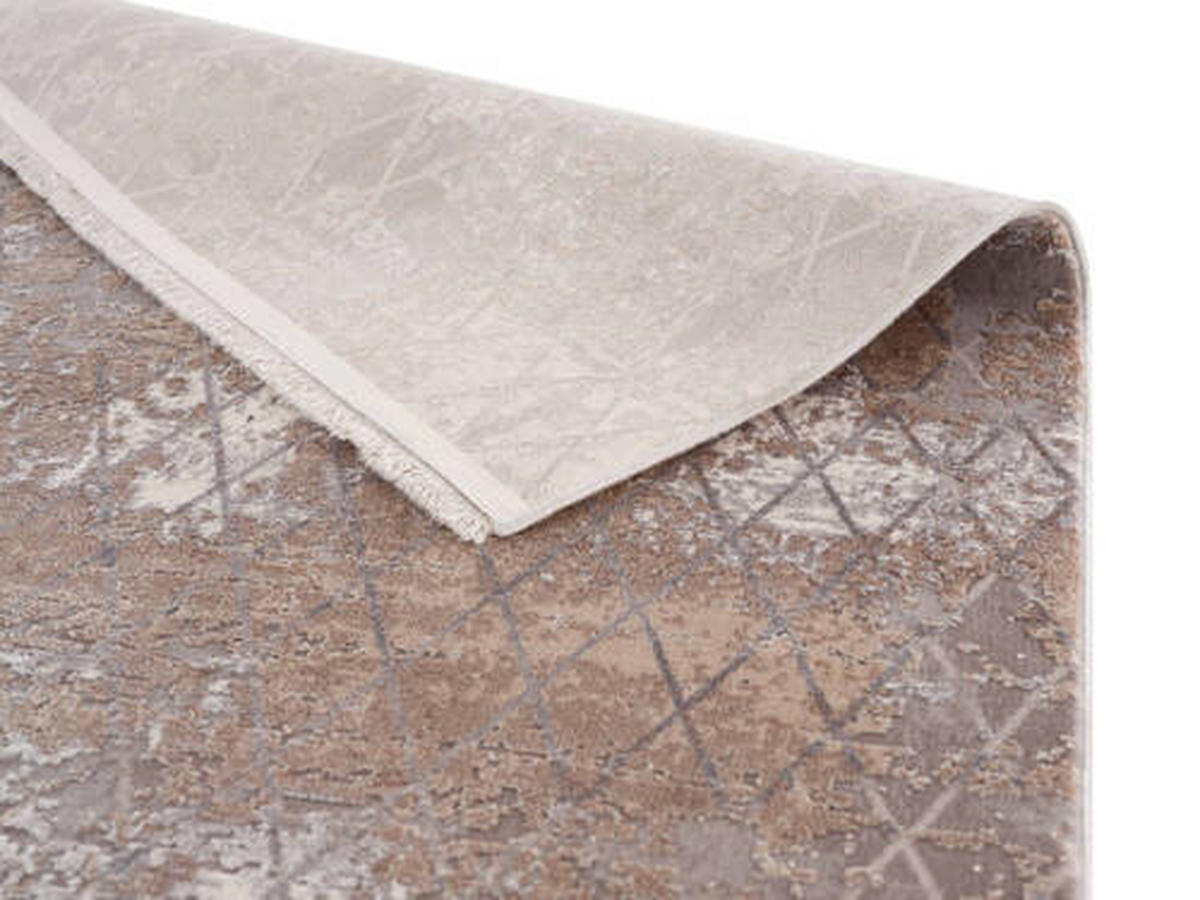 WEBTEPPICH 133/190 cm Vision  - Beige, Design, Textil (133/190cm) - Schöner Wohnen