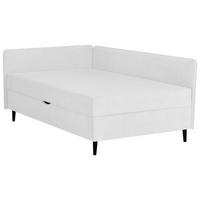 BOXBETT 120/200 cm  in Creme  - Creme/Schwarz, KONVENTIONELL, Textil (120/200cm) - P & B