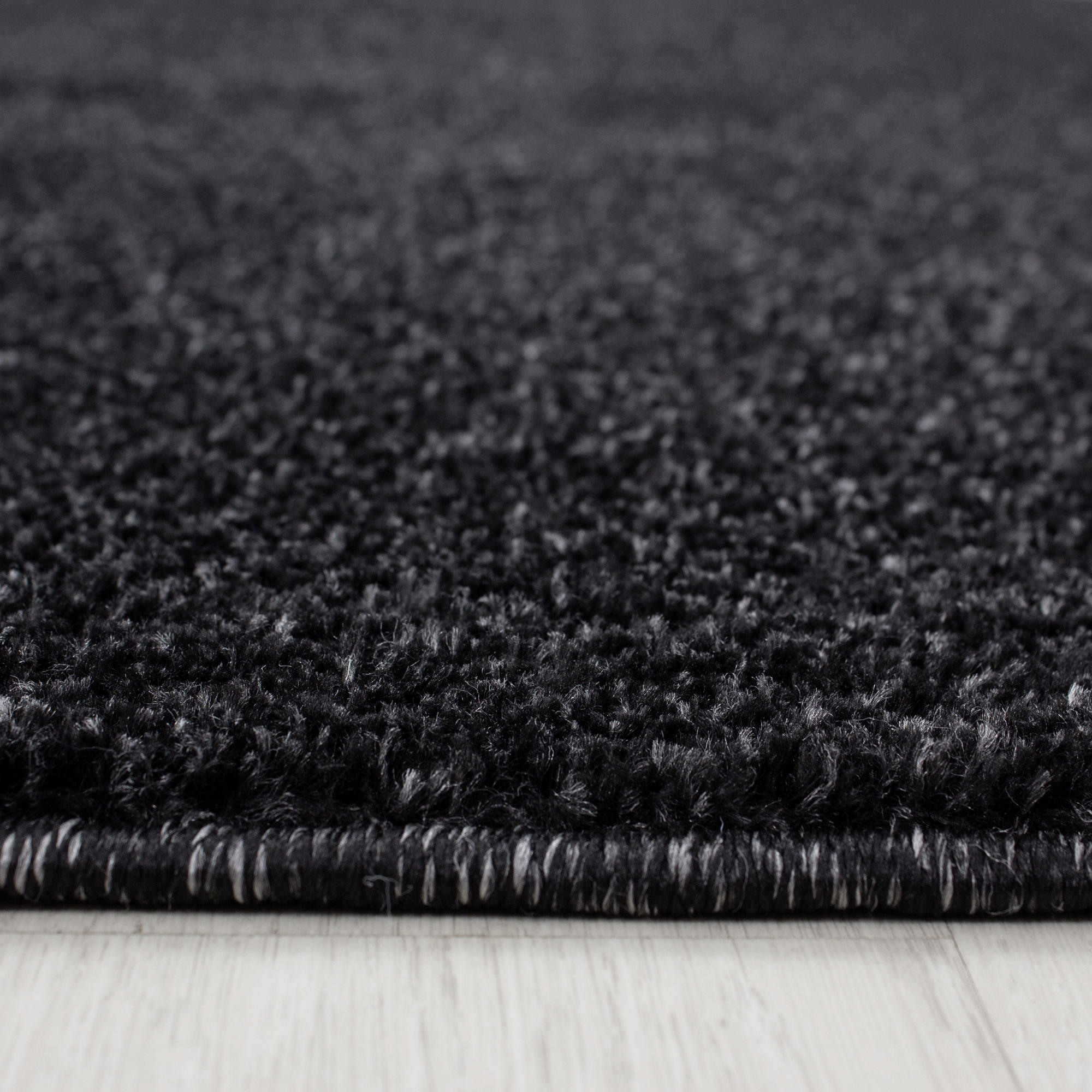 HOCHFLORTEPPICH 120 cm ATA 7000 Anthrazit - Anthrazit, Design, Textil (120cm) - Novel