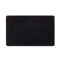 FUßMATTE  50/80 cm  Schwarz  - Schwarz, Basics, Textil (50/80cm) - Esposa