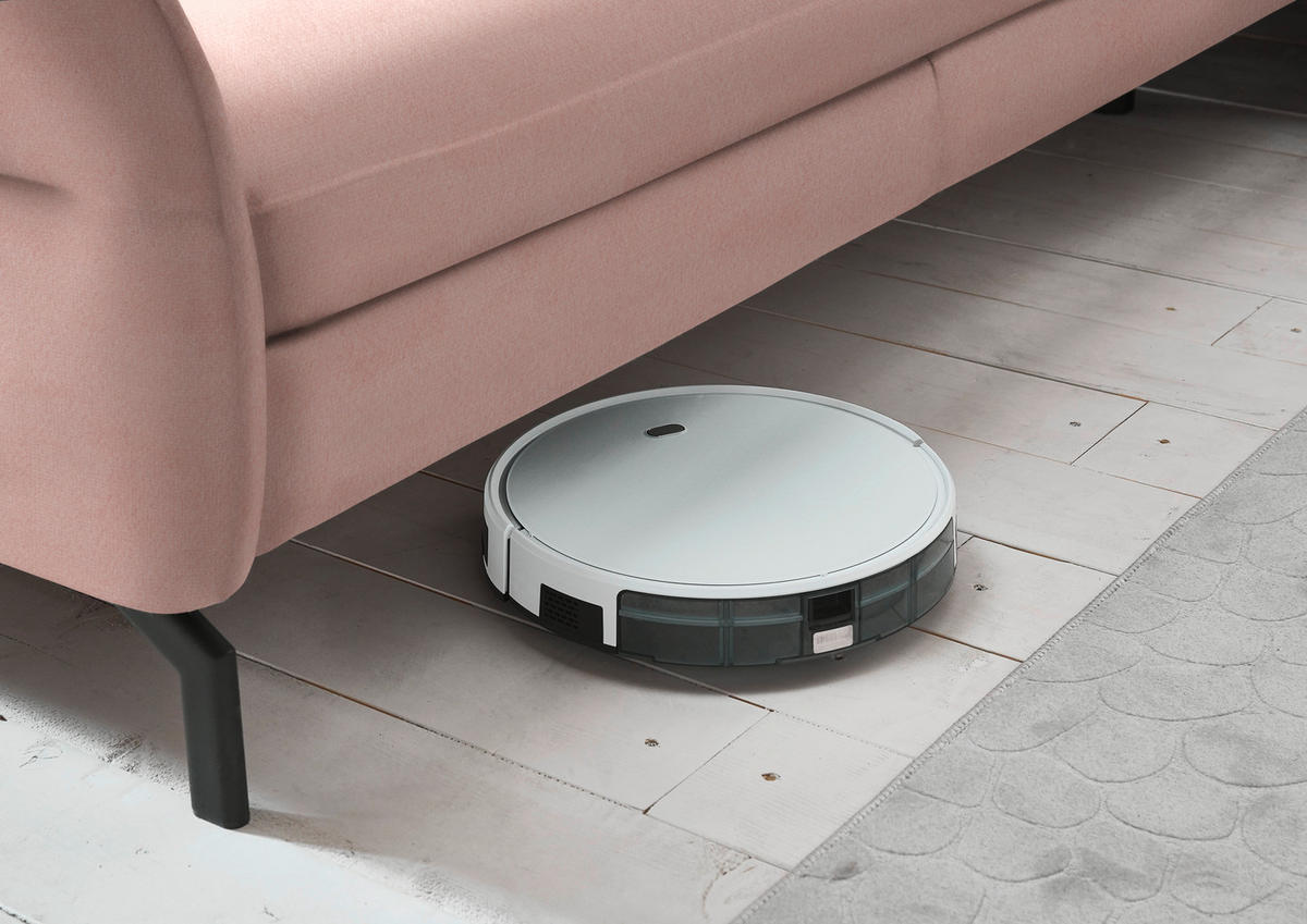 ECKSOFA in Velours Rosa  - Schwarz/Rosa, Design, Textil/Metall (306/179cm) - Beldomo System