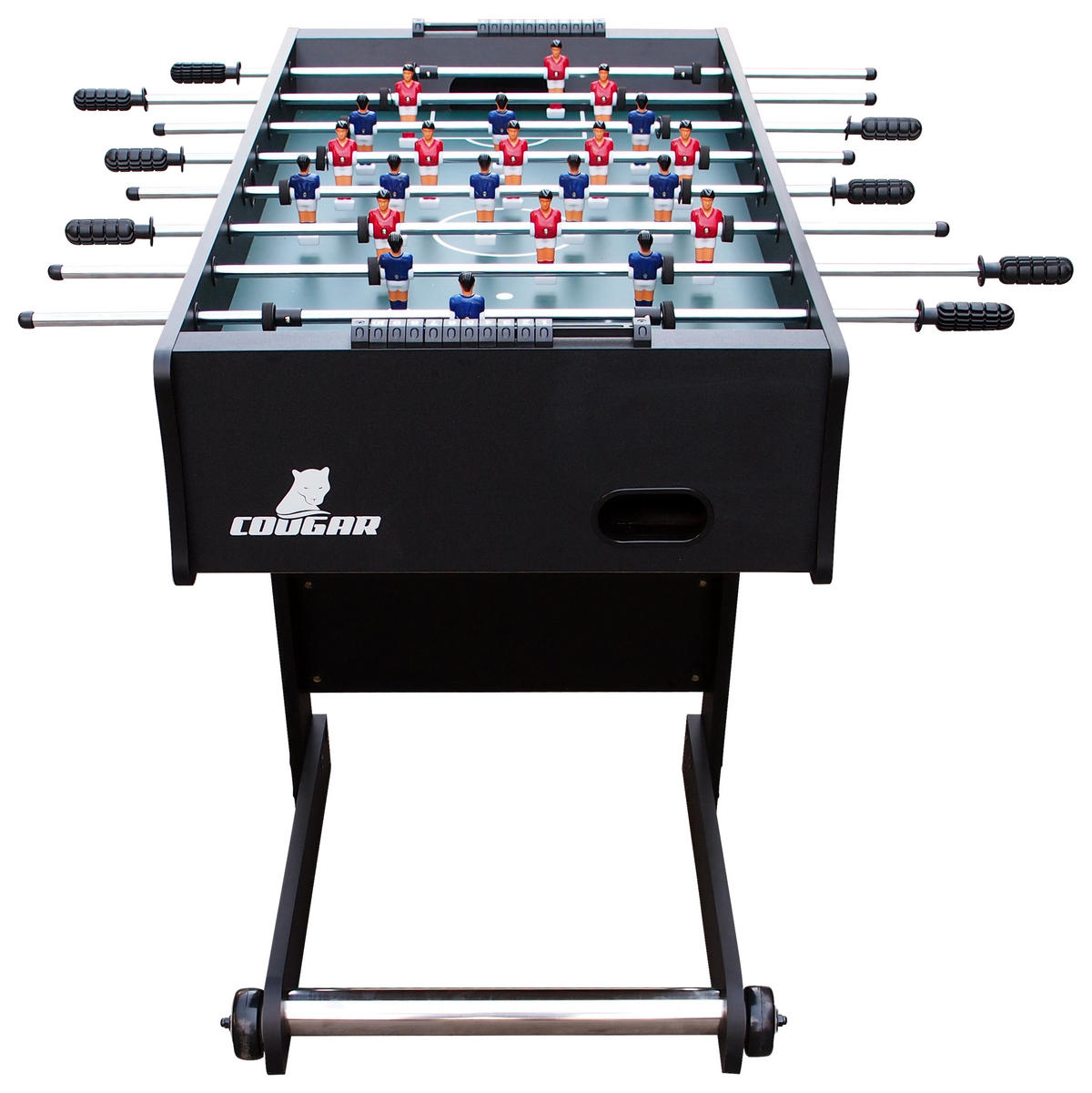 TISCHFUßBALL SKORPION KICK - Schwarz, MODERN, Holz (121/61/81cm) - Ambia Garden