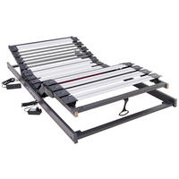 LATTENROST 80/200 cm Kopfteil, Fußteil verstellbar,  - Schieferfarben/Anthrazit, Basics, Holz/Kunststoff (80/200cm) - Dieter Knoll