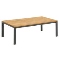 STO ZA BAŠTU 120/65/40 cm  - prirodna boja/antracit, Dizajnerski, drvo/metal (120/65/40cm) - Ambia Garden