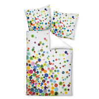 BETTWÄSCHE Modern Art Makosatin 135/200 cm  - Multicolor, KONVENTIONELL, Textil (135/200cm) - Janine