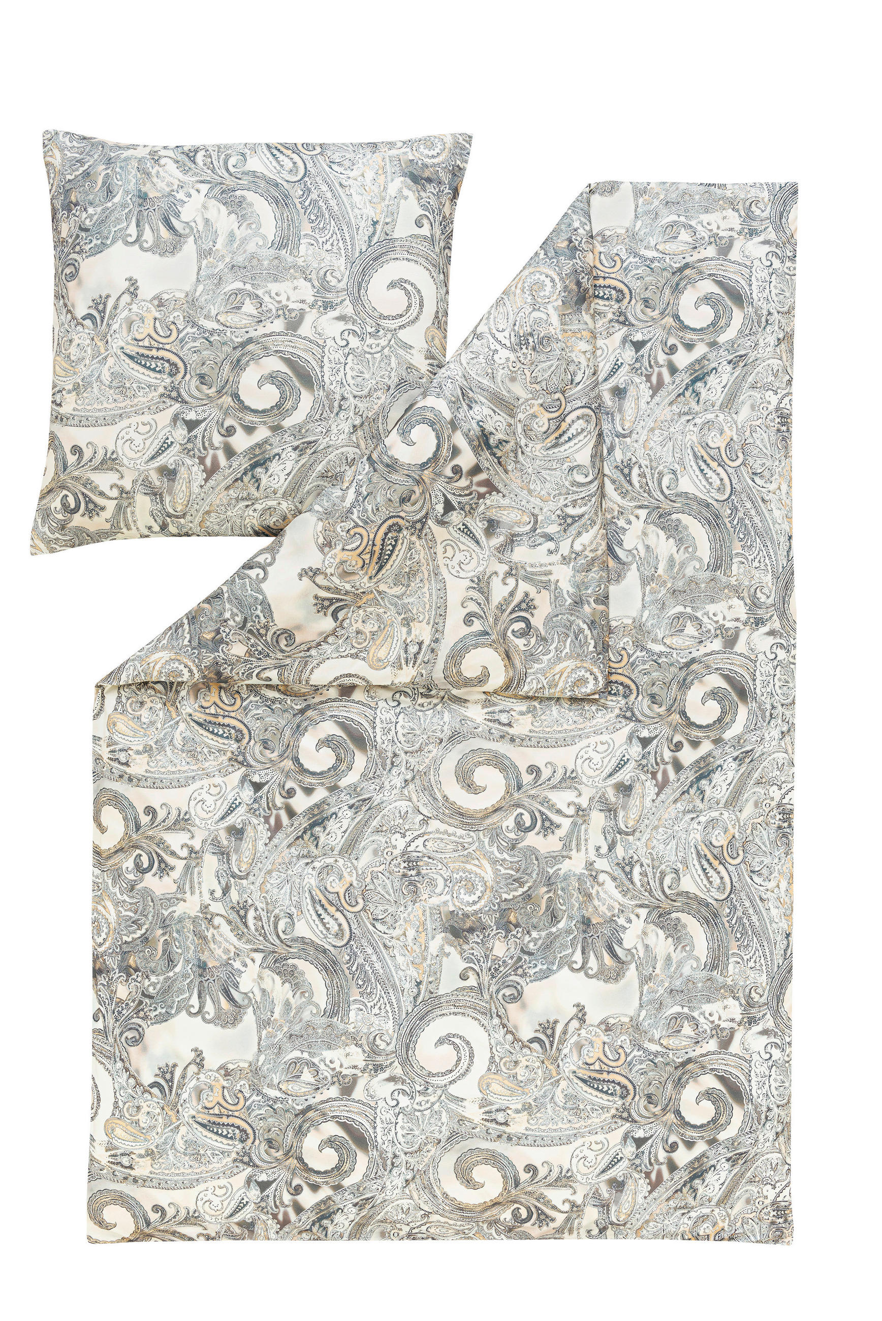 BETTWÄSCHE 155/220 cm Atelier Interlock-Jersey  - Beige, Design, Textil (155/220cm) - Estella