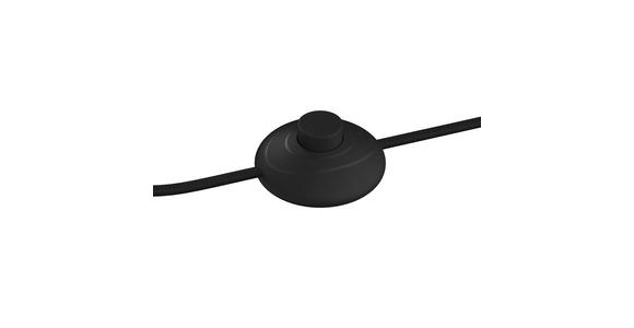 STEHLEUCHTE 37/155 cm - Schwarz, Design, Glas/Metall (37/155cm) - Dieter Knoll