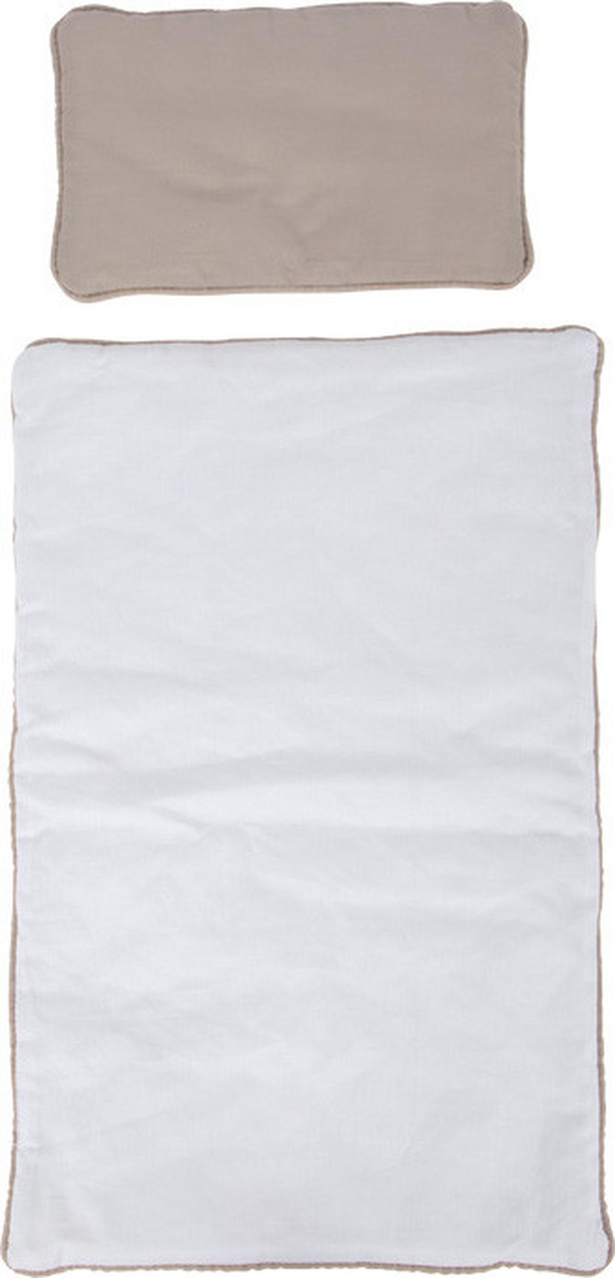 PUPPENBETT Little Button  - Multicolor, Basics, Holz/Textil (49/27/28cm) - small foot