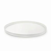 POSLUŽAVNIK DEKORATIVNI  - bijela, Basics, metal (31,5/2cm)