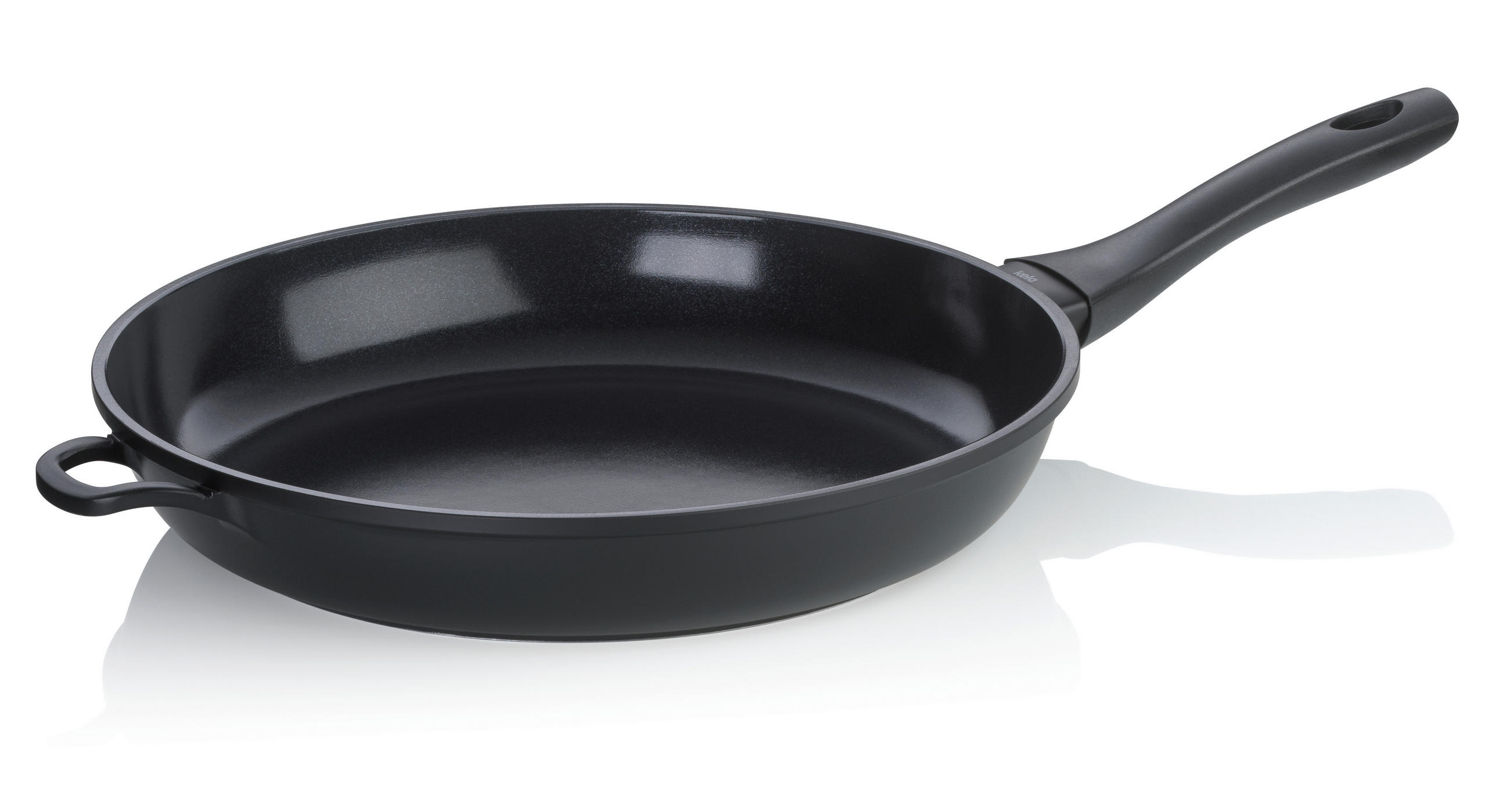 BRATPFANNE Atura Keramikbeschichtung  - Schwarz, KONVENTIONELL, Metall (32/6cm) - Kela