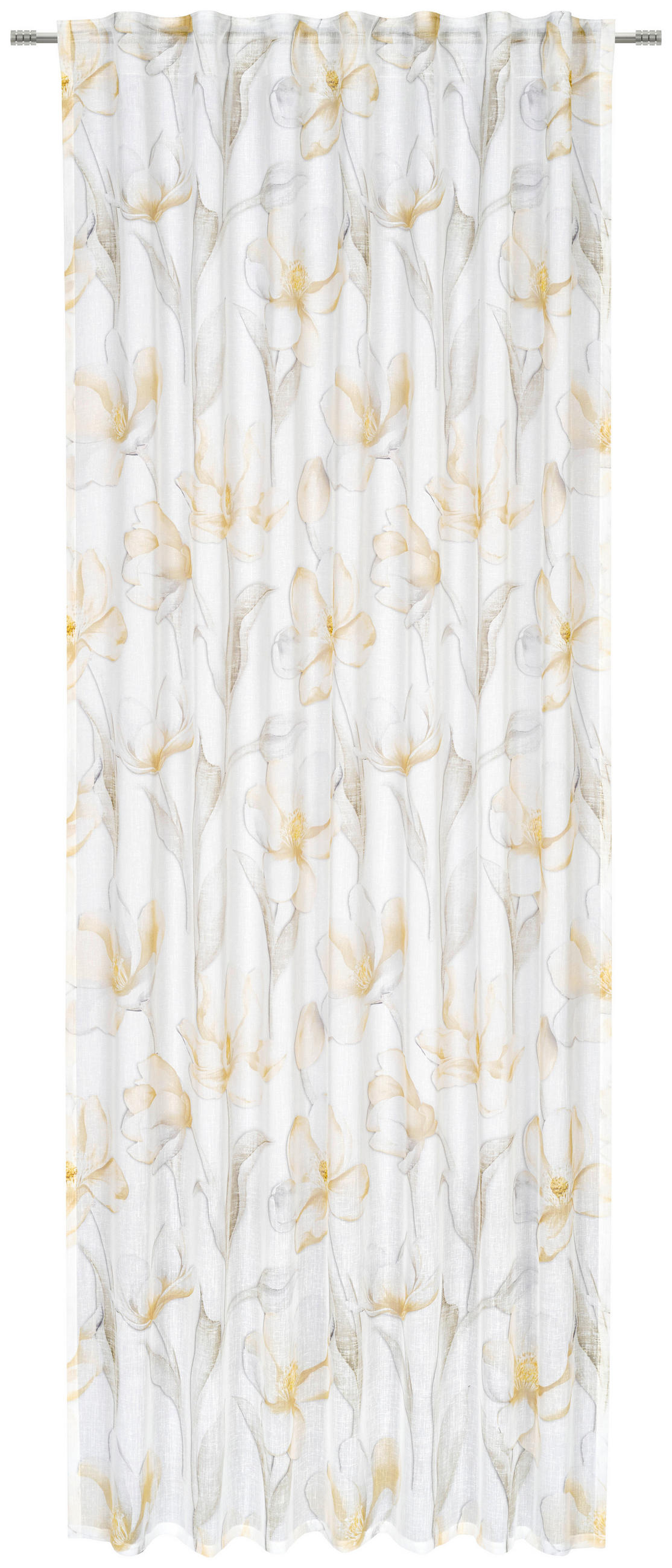 GOTOVA ZAVESA žuta - žuta, Konvencionalno, tekstil (140/245cm) - Esposa
