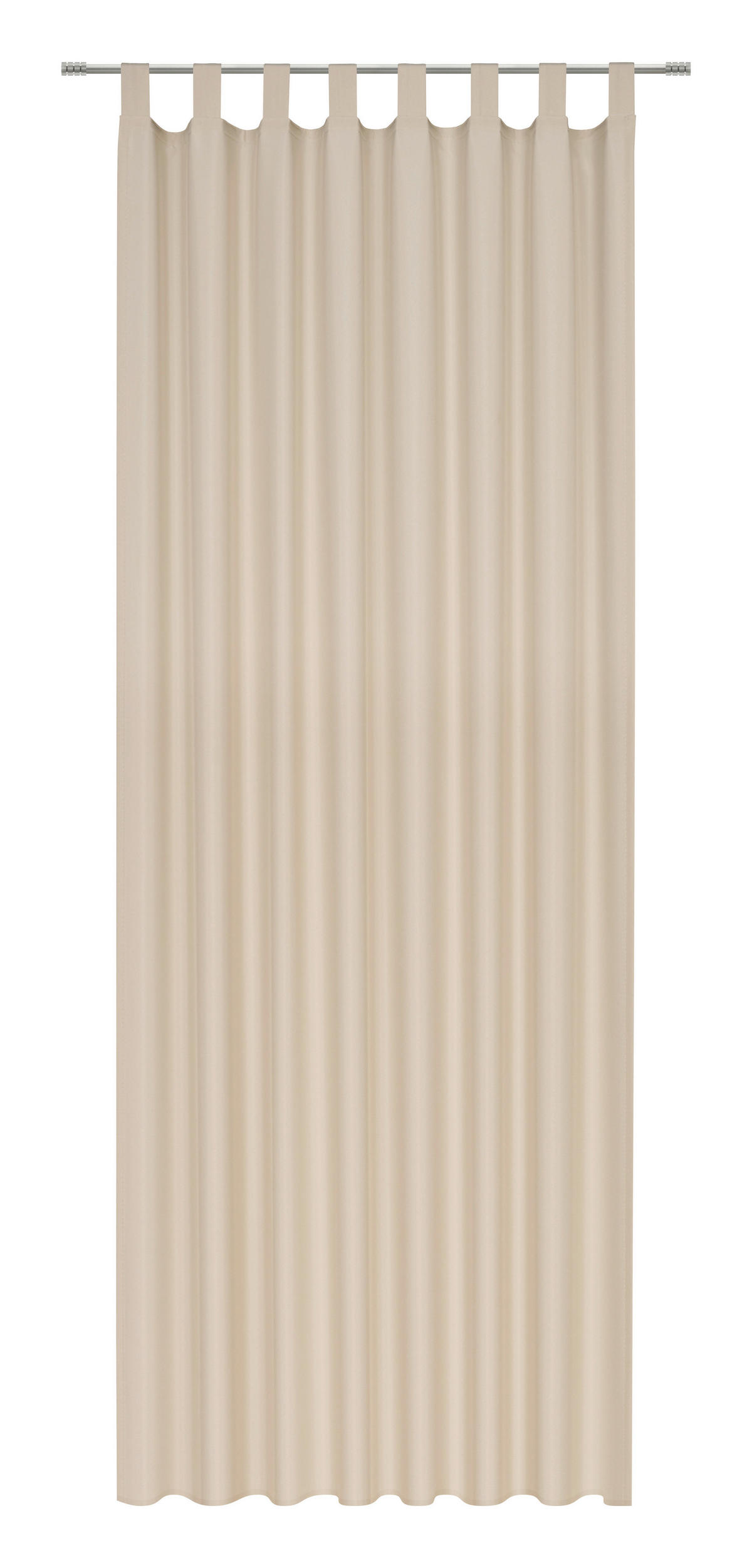 ZUNANJA ZAVESA  neprosojno  140/300 cm   - bež, Basics, tekstil (140/300cm) - Esposa