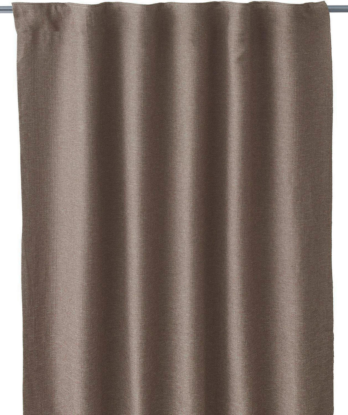 VERDUNKELUNGSVORHANG - Braun, Basics, Textil (140/280cm) - Svanefors