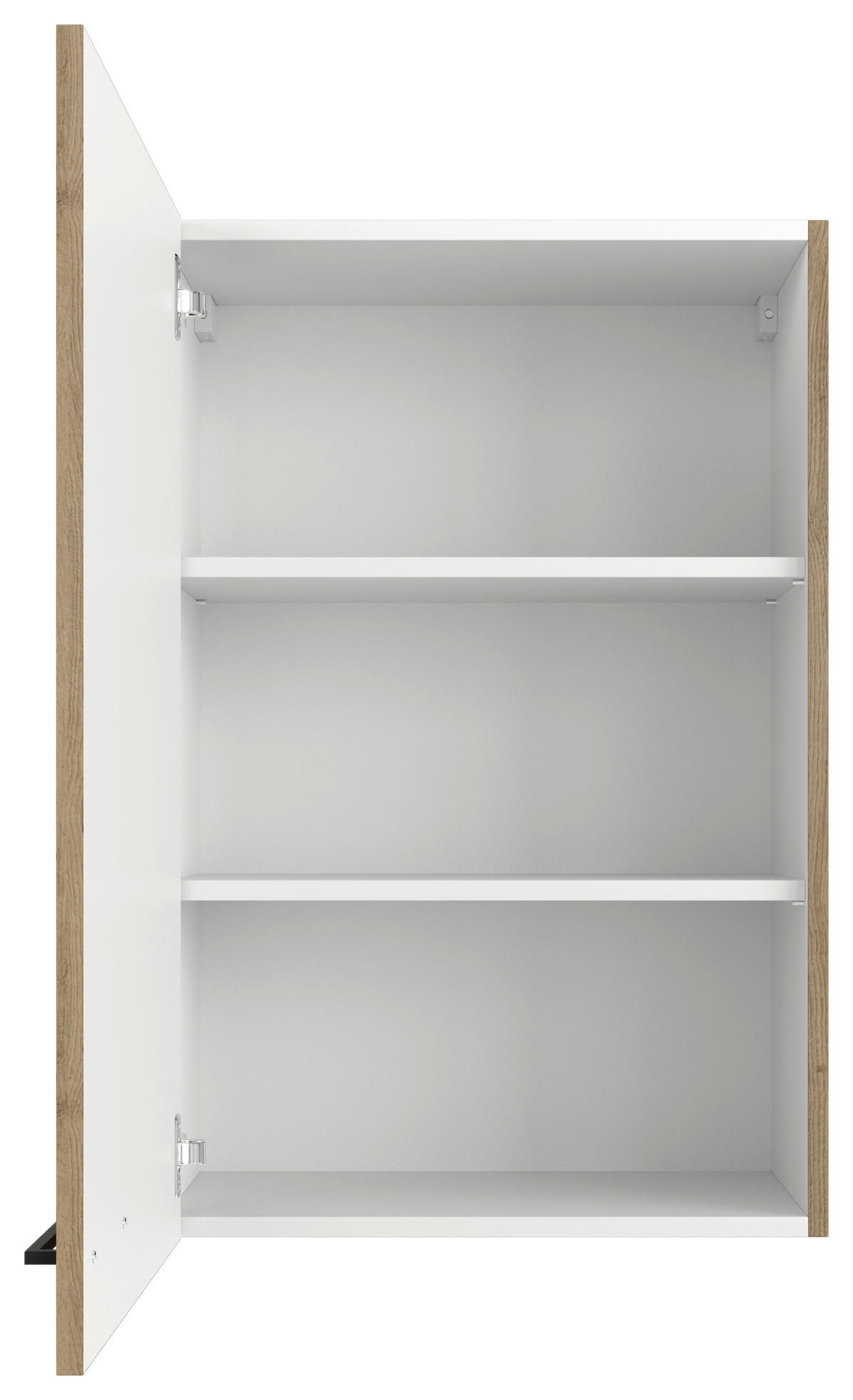 KÜCHENOBERSCHRANK 60/89/32 cm  in Eiche Artisan  - Edelstahlfarben/Eiche Artisan, KONVENTIONELL, Holzwerkstoff/Metall (60/89/32cm) - FlexWell