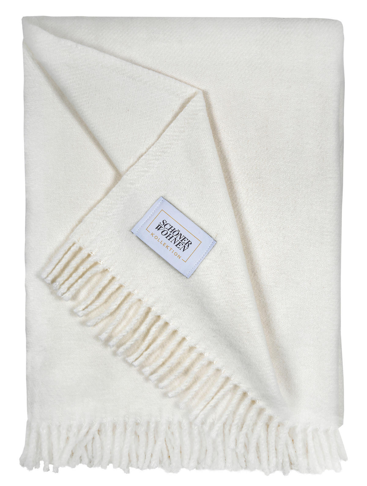 PLAID SW-BASICS  - Creme, Basics, Textil (140/200cm) - Schöner Wohnen