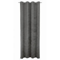 FERTIGVORHANG  blickdicht  135/245 cm   - Dunkelgrau, Basics, Textil (135/245cm)