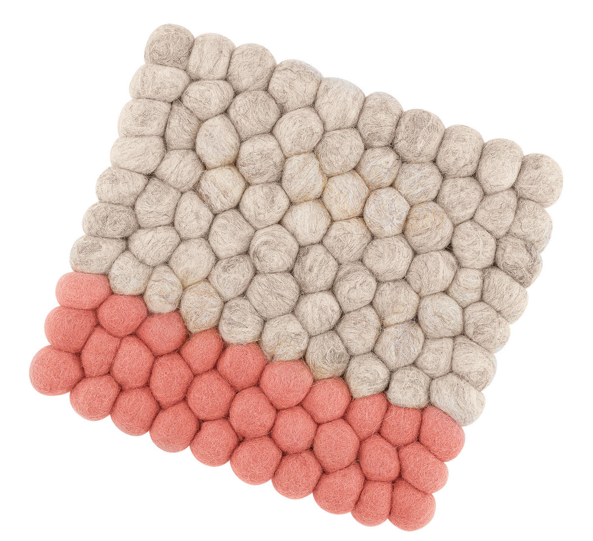 TOPFUNTERSETZER Textil Beige  - Beige, Basics, Textil (21/21cm) - Cilio