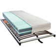 MATRATZENSET 90/200 cm  - Silberfarben, KONVENTIONELL, Holz (90/200cm) - Sleeptex