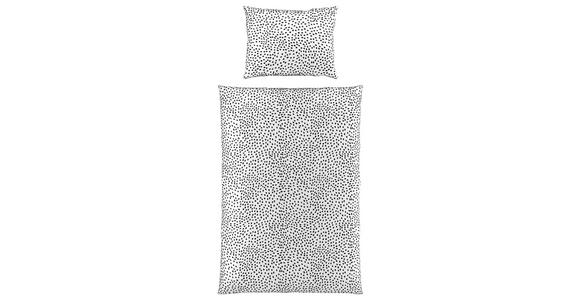 BETTWÄSCHE 140/200 cm  - Schwarz/Weiß, Trend, Textil (140/200cm) - Esposa