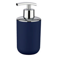 TVÅLPUMP plast  - silver/mörkblå, Basics, plast (7,3/16,5/9cm)