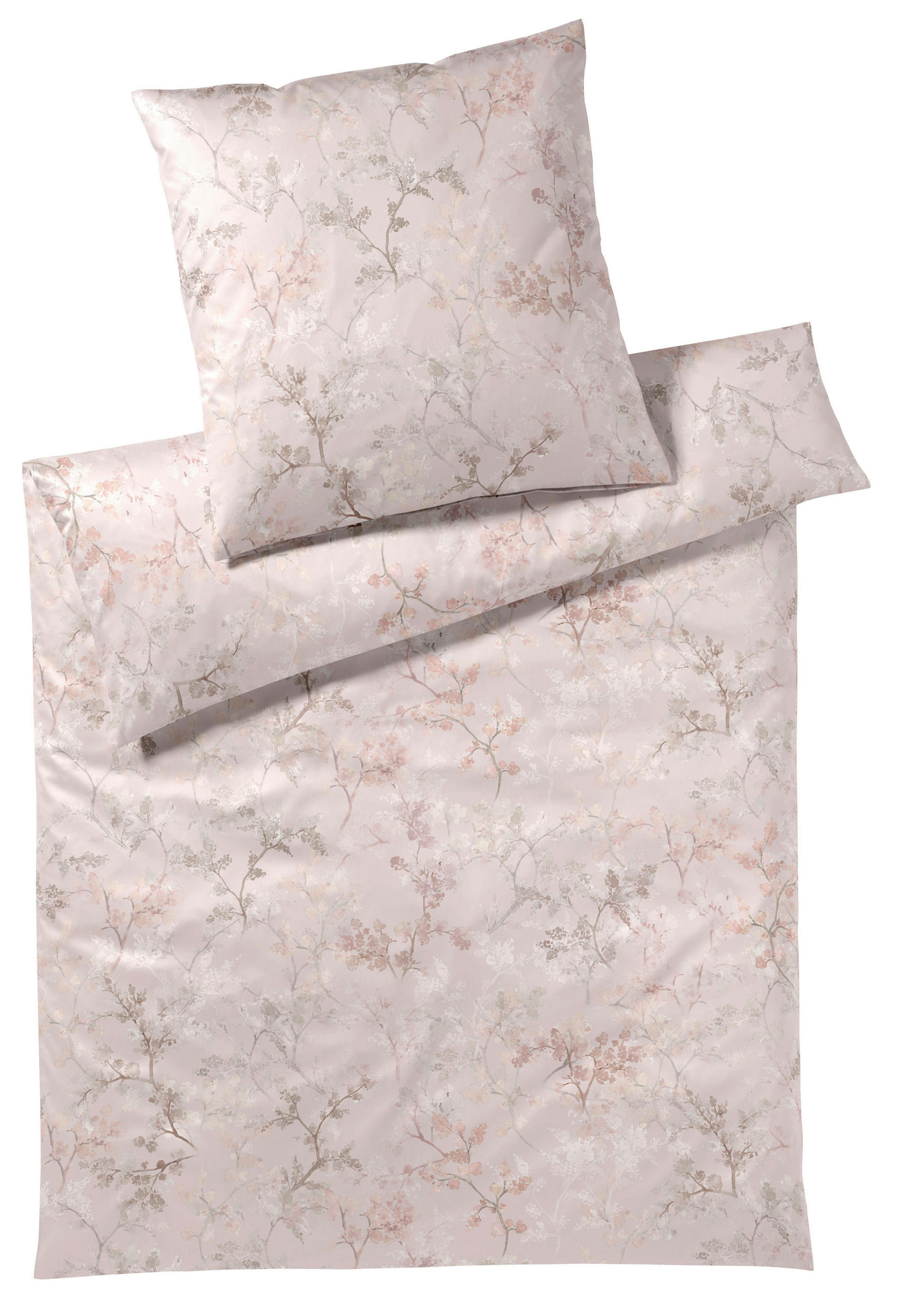 POSTELJNINA Symphony 140/200 cm saten sivovijolična  - sivovijolična, Konvencionalno, tekstil (140/200cm) - Elegante