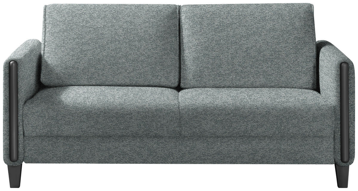 SCHLAFSOFA in Holz, Textil Anthrazit, Schwarz  - Anthrazit/Schwarz, Design, Holz/Textil (174/88/104cm) - Niels Andersson