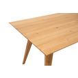 ESSTISCH Eiche massiv rechteckig Eichefarben  - Eichefarben, KONVENTIONELL, Holz (180/90/76cm) - Voleo