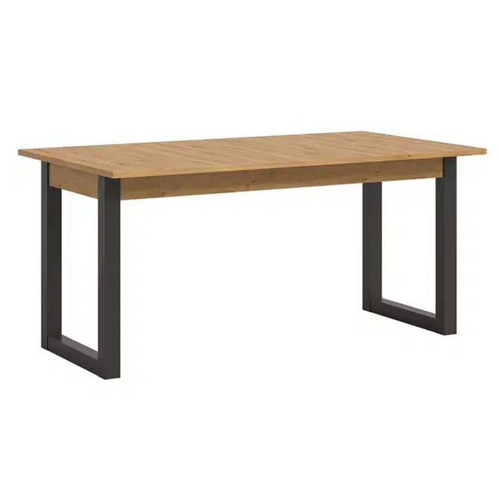 Masă din material pe bază de lemn, 150-190/90/76 cm,