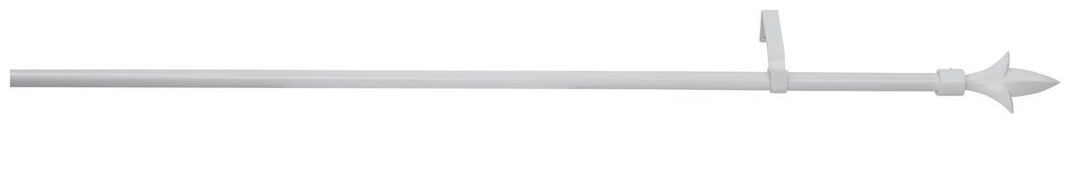 GARNÝŽ S PŘÍSLUŠENSTVÍM  130-240 cm - bílá, Konvenční, kov (130-240cm) - Ondega