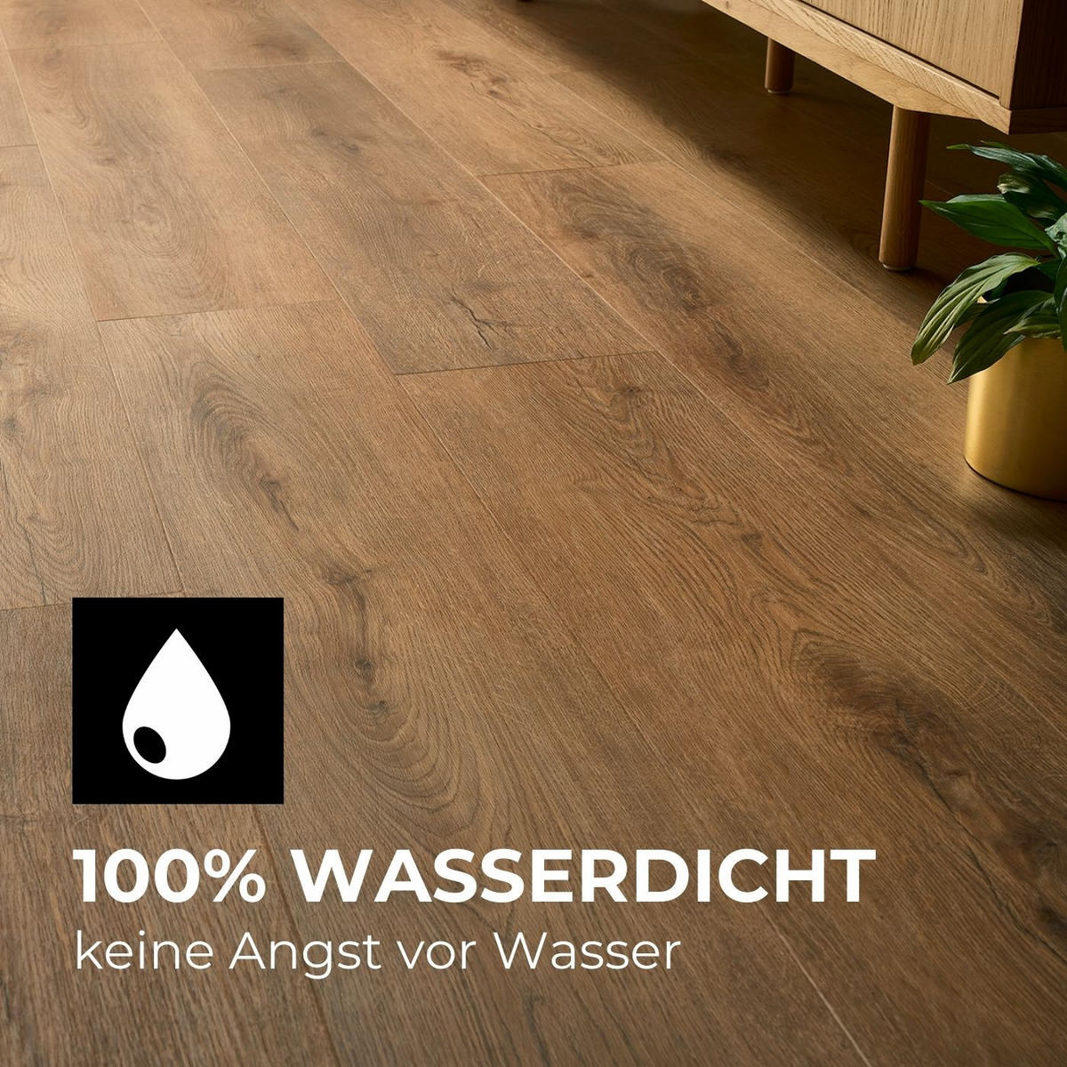 VINYLBODEN Eiche Garda  per  m² - Design, Kunststoff (122/22,9/0,53cm) - Venda