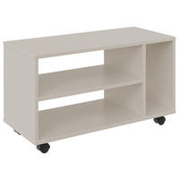 KOMODA POD TELEVIZI, kašmírová, 73,5/42/33,5 cm - kašmírová, Basics, kompozitní dřevo (73,5/42/33,5cm) - Boxxx