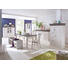 SIDEBOARD Kiefer massiv lackiert Grau, Weiß - Weiß/Grau, Design, Holz (181/100/45cm) - Carryhome