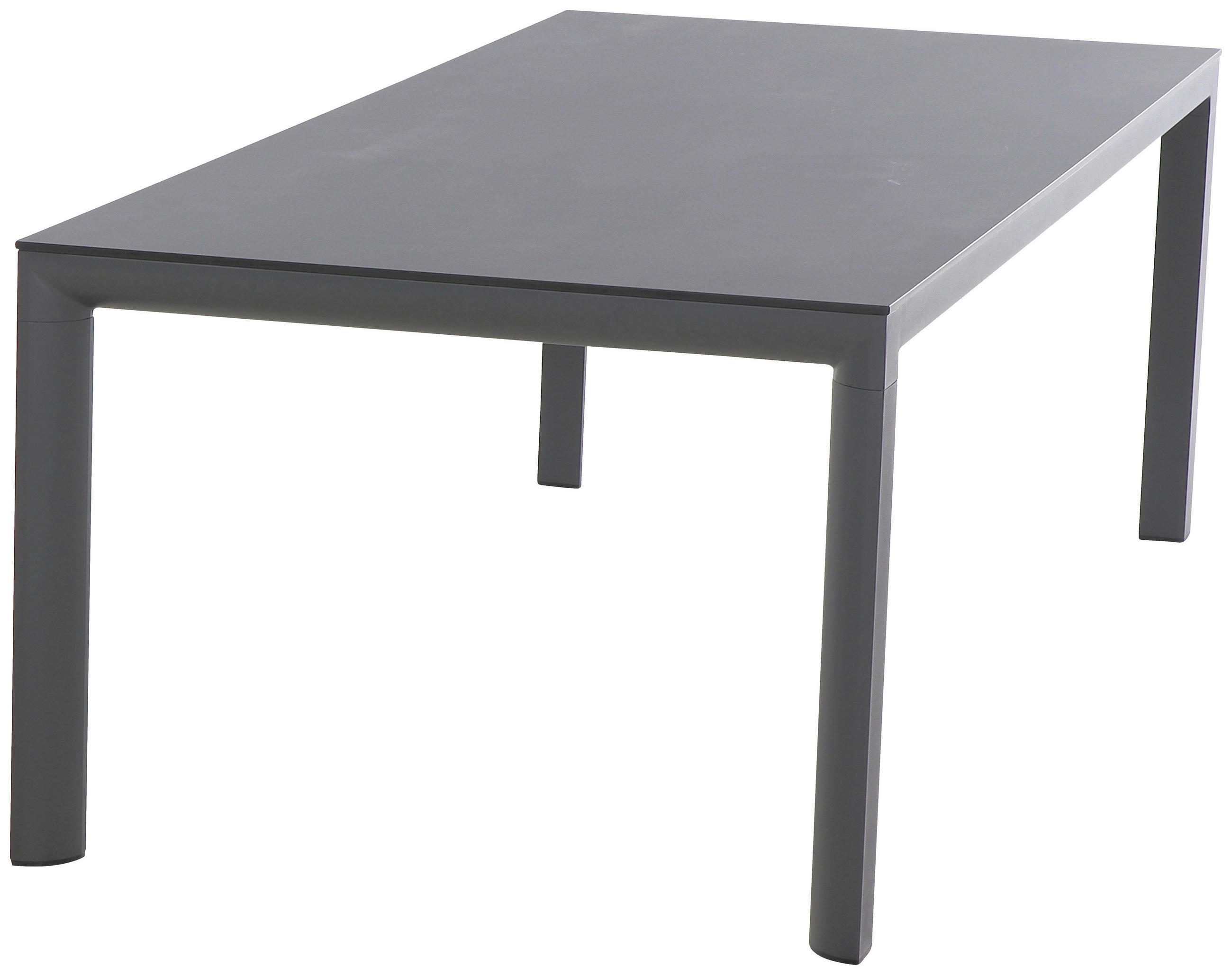 GARTENTISCH 220/100/74 cm Metall rechteckig  - Anthrazit/Graphitfarben, Basics, Kunststoff/Metall (220/100/74cm) - Siena Garden