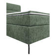 BOXSPRINGBETT 180/200 cm in Mintgrün - Schwarz/Mintgrün, Design, Textil/Metall (180/200cm) - Esposa