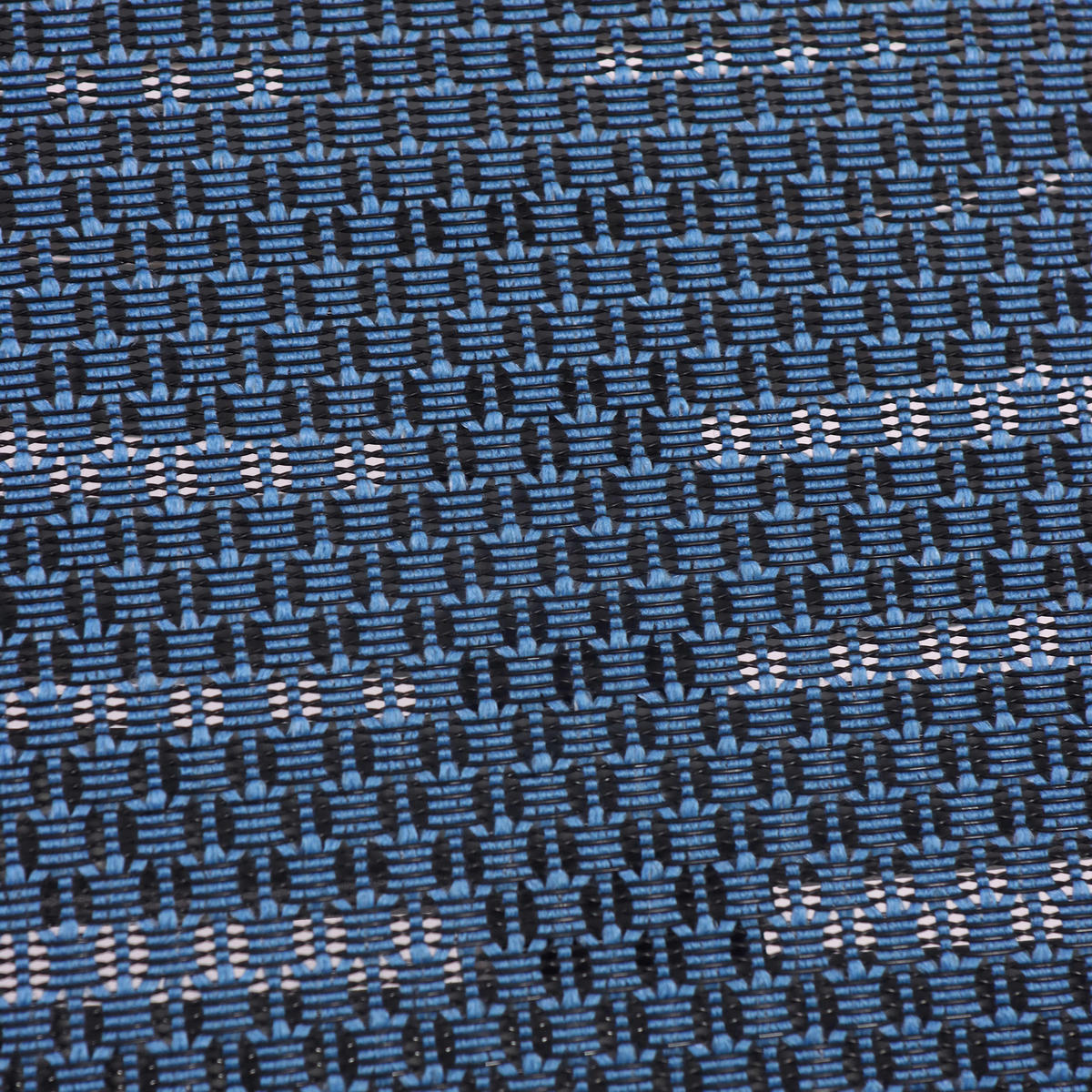 DREHSTUHL Netz Blau  - Blau/Alufarben, Basics, Kunststoff/Textil (67/119-135/60cm) - MID.YOU