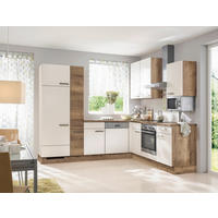 PLÁNOVATEĽNÁ KUCHYŇA - magnóliová/farba duba, Basics, kompozitné drevo - Celina